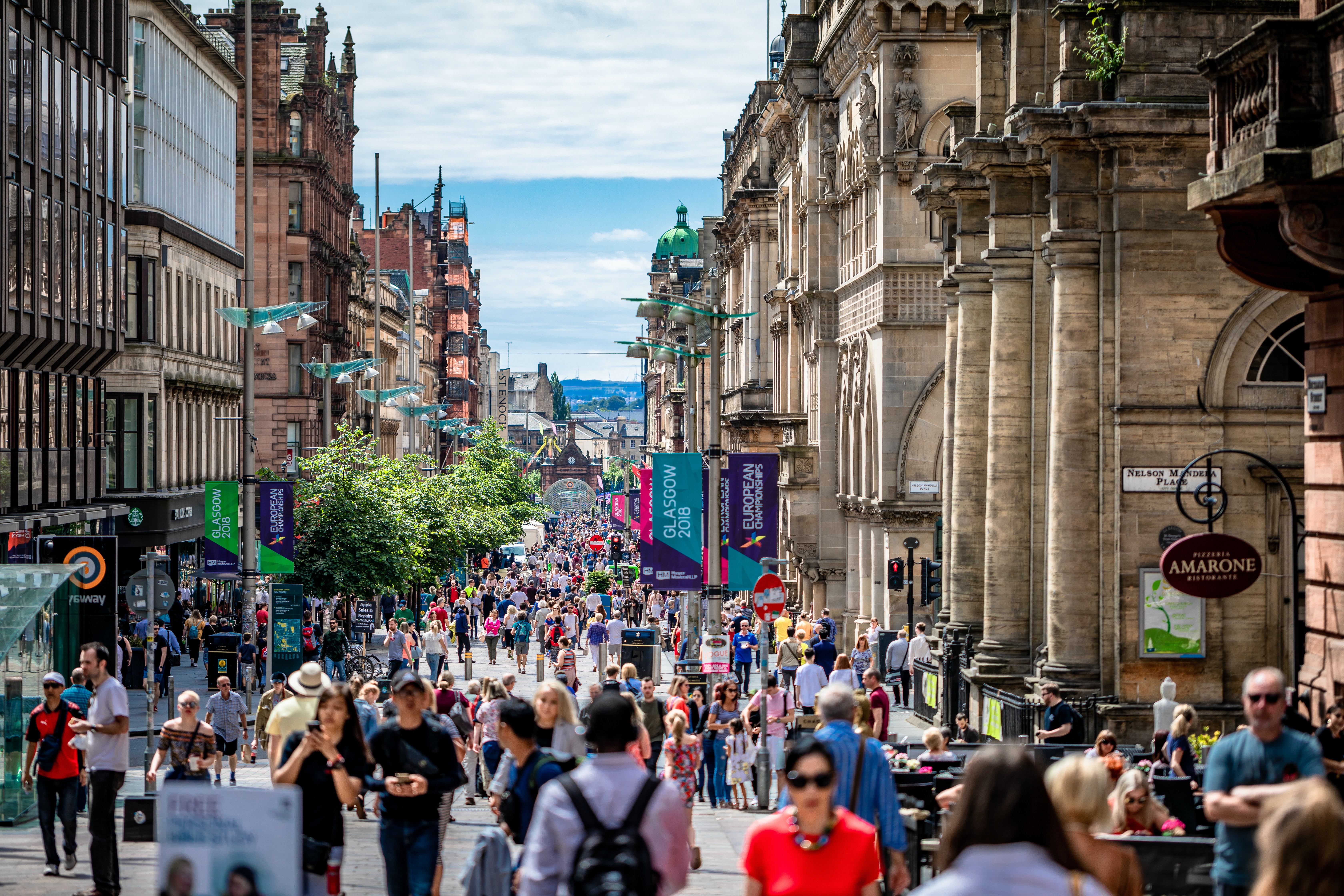 Buchanan Street Sunny