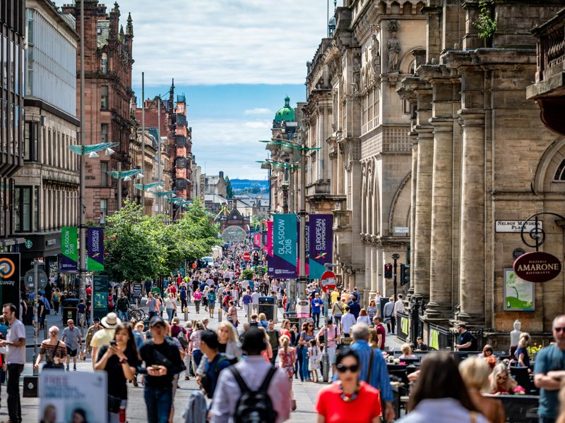 Buchanan Street Sunny